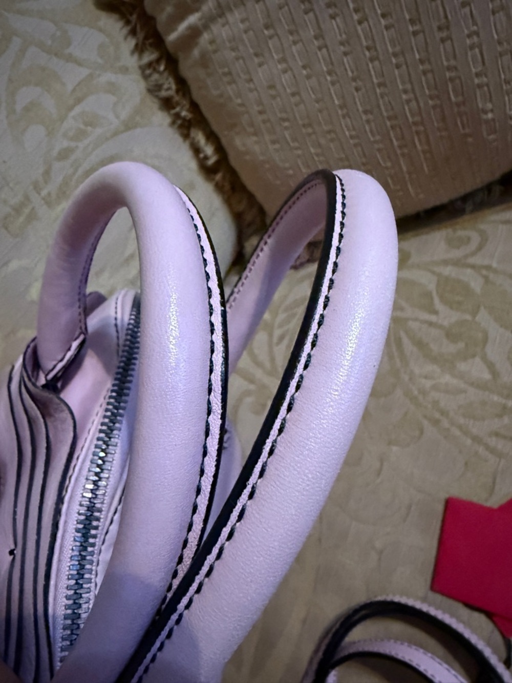 Valentino Petale Rose Dome Satchel preowned - Picture 5 of 16